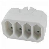 Home Strujni razdelnik sa 4 utičnice - NV 24/WH | Eponuda.com
