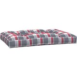  Jastuci za palete 5 kom crveni karirani od tkanine | shoptok.hr