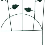  Vrtna Ograda Rešetkasti 3 pcs Zelena 112 x 40 cm Čelik | shoptok.hr