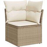  9-dijelni set vrtnih sofa s jastucima bež od poliratana | shoptok.hr