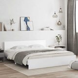  Okvir za krevet s uzglavljem bijeli 180x200 cm | shoptok.hr