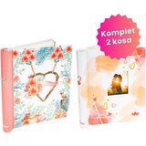  Darilni paket najlepših spominov Ljubezen: 2x Foto album, 60 + 60 slik | Shoptok.si