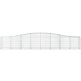  Lučne gabionske košare 9 kom 400x50x60/80 cm pocinčano željezo | shoptok.hr