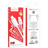 hoco. USB-kabel za iPhone Lightning 8-pin 2.4A Gratifed X88 bel | Shoptok.si