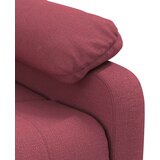 vidaXL Masažna fotelja od tkanine crvena boja vina - boja crnog vina 1 | shoptok.hr