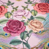 Matthew Williamson Rožnata podaljšana posteljnina za zakonsko posteljo iz bombažnega satena 230x220 cm Xanadu Peacock – | Shoptok.si