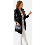 Gemre Black trench coat with belt Royale | shoptok.hr