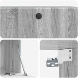 TV ormar za zid 78,5 x 41 x 30 cm Siva Sonoma Konstruirano drvo | shoptok.hr