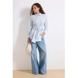 Trendyol Modest Ženska košulja Tctss26Tg00007, Plava Cene