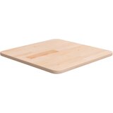 vidaXL Kvadratna mizna plošča 40x40x1,5 cm neobdelana trdna hrastovina | Shoptok.si