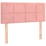 Box spring krevet s madracem ružičasti 90x200 cm baršunasti | shoptok.hr