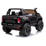  Licencirani auto na akumulator Toyota Hilux 4x4 - dvosjed - crni/lakirani | shoptok.hr
