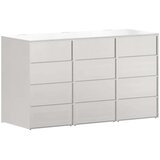  Skladištenje kanti za 3 kante Srebrno 340 x 77.5 x 115.5 cm | shoptok.hr