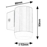 Rabalux catania led 4W bruseni hrom | Eponuda.com