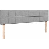  Otomanski krevet s madracem svjetlosivi 200x200 cm tkanine | shoptok.hr
