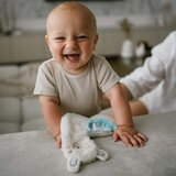 BabyOno Lama Lulu 0m+ plišasta igrača Blue 1 kos | Shoptok.si