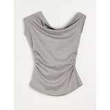 Sinsay Viskoza bluza s naborima | shoptok.hr