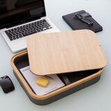 InnovaGoods Prijenosni radni stol Larage / Stol za laptop sa spremnikom | shoptok.hr