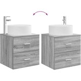  Set namještaja za kupaonicu 2 kom. Siva Sonoma | shoptok.hr