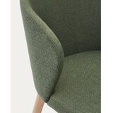 Kave Home Temno zelen jedilni stol Darice – | Shoptok.si