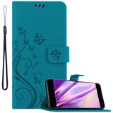 Cadorabo Huawei P10 PLUS v klasična rožnata zlata - ovitek v cvetličnem dizajnu z magnetnim zapiranjem, stoječo funkcijo in režami za kartice, (20563870) | Shoptok.si