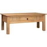 The Living Store Klubska mizica 100x60x45 cm trdna borovina Panama Range - Klubska Mizica, (21573215) Cene