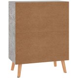  Komoda siva boja betona 60 x 30 x 72 cm od konstruiranog drva | shoptok.hr