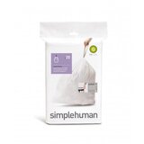 simplehuman CW0166 G-Type punjenje vrećice za smeće prilagođene veličine (20 vrećica) | shoptok.hr