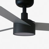 Faro 34285WT1S- LED prigušiva ventilator CRUISER S 18W/230V CCT prečnik 106 cm siva/crna WT + daljinski upravljač | Eponuda.com