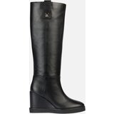 Geox Black women's boots Wedge - Women's | Shoptok.si