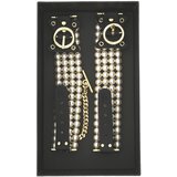 Allure biserna gleženjska verižica (črna) | Shoptok.si