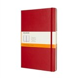Moleskine Biježnica XL, tvrde korice, grimizno crvena - crte | shoptok.hr