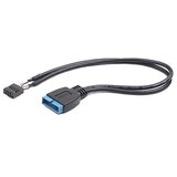  USB adapter/kabl interni GEMBIRD, USB 2.0 to USB 3.0, 20 pin.male to 9pin front USB, CC-U3U2-01 | Eponuda.ba