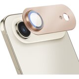 AVIZAR Popolna zaščita kamere za iPhone Air, aluminijast okvir s kaljenim steklom, Zlata, (5000208633) | Shoptok.si