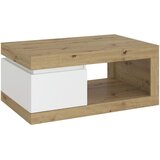 Modern Living Klubska Miza Luci, Bela, Barva Hrasta Cene