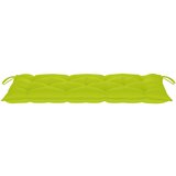  Klupa s jastukom 120 cm od bambusa | shoptok.hr