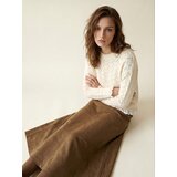 Sinsay Midi suknja od imitacije brušene kože | shoptok.hr