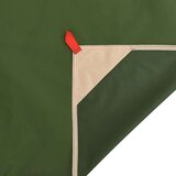  Deka za piknik s klinovima zelena 205 x 155 cm | shoptok.hr