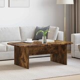  Kava Stol Dimljeni hrast 93 x 53 x 33 cm Konstruirano drvo | shoptok.hr