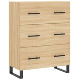  Visoka komoda hrasta sonome 69,5x34x180cm od konstruiranog drva | shoptok.hr