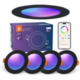 DUSKTEC 4x 122mm RGBW LED vgradna svetilka 10 W Cene