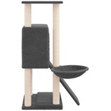  Penjalica za mačke sa stupovima za grebanje tamnosiva 96 cm | shoptok.hr
