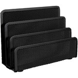  Stalak za pisma žica 17,3x8x14cm lz-204 fornax crni | shoptok.hr