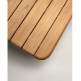 Kave Home vrtni stol od masivne tikovine 70x70 cm tirant – | shoptok.hr