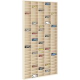  Stenska vitrina s polico Bež 50 x 4,5 x 96 cm Konstruiran les, (5000200495) | Shoptok.si