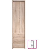 Kondela Regal s predalom 1D3S, hrast sonoma, NORTY TIP 5 | Shoptok.si