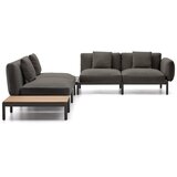 Kave Home Tamno siva podstavljena vrtna sofa (u obliku slova L) Sorells – | shoptok.hr