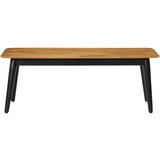  The Living Store Klubska mizica 110x50x40 trdna borovina in železo - Klubska Mizica, (21502390) | Shoptok.si