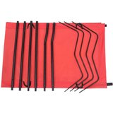  Kreveti za kampiranje 2 kom 180x60x19 cm tkanina i čelik crveni | shoptok.hr