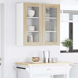 Viseći ormarić s pohranom 2 pcs Sonoma hrast 40 x 31 x 80 cm | shoptok.hr